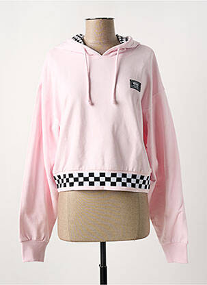 Hanorac cu glugă roz VANS femeie