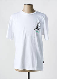 Tricou guler rotund alb HUGO BOSS bărbat
