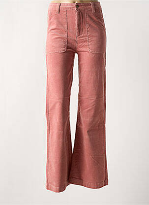 Pantalon larg roz WILD femeie