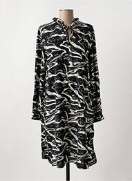Rochie midi guler rotund negru B.YOUNG femeie