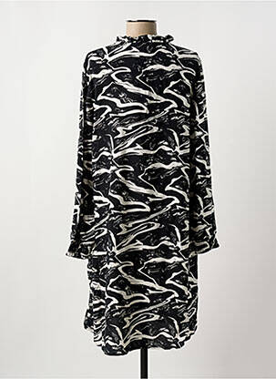 Rochie midi guler rotund negru B.YOUNG femeie