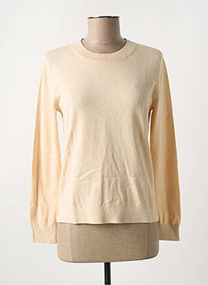 Pulover guler rotund bej CALVIN KLEIN femeie