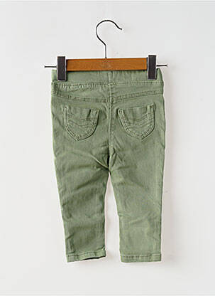 Pantalon drept verde TAPE À L'OEIL fată