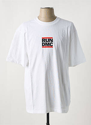 Tricou guler rotund alb ONLY & SONS bărbat