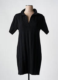 Rochie scurtă guler în v negru NA-KD femme