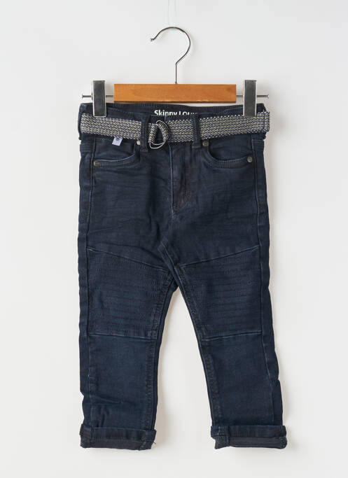 Blugi cu croială slim negru TAPE À L'OEIL băiat