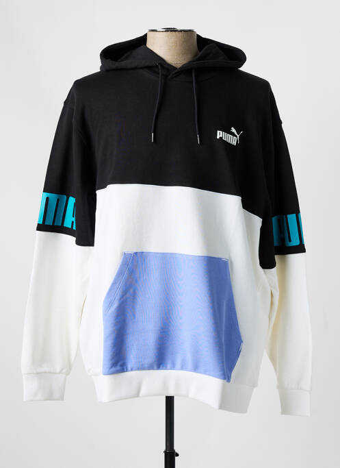 Hanorac cu glugă alb PUMA bărbat