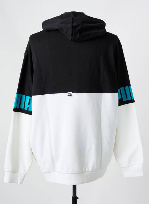 Hanorac cu glugă alb PUMA bărbat