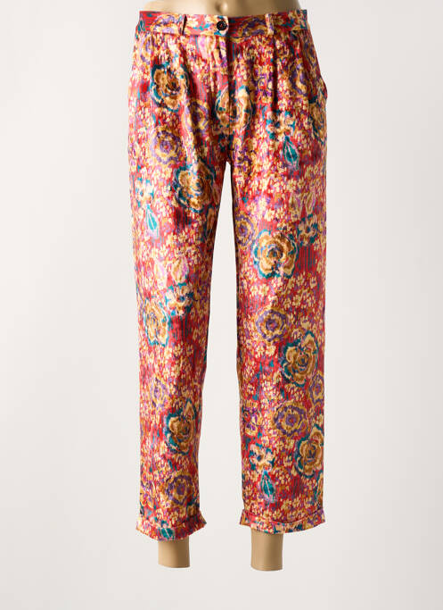 Pantalon drept roșu WILD femeie