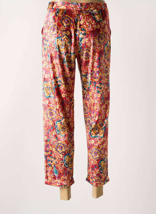 Pantalon drept roșu WILD femeie