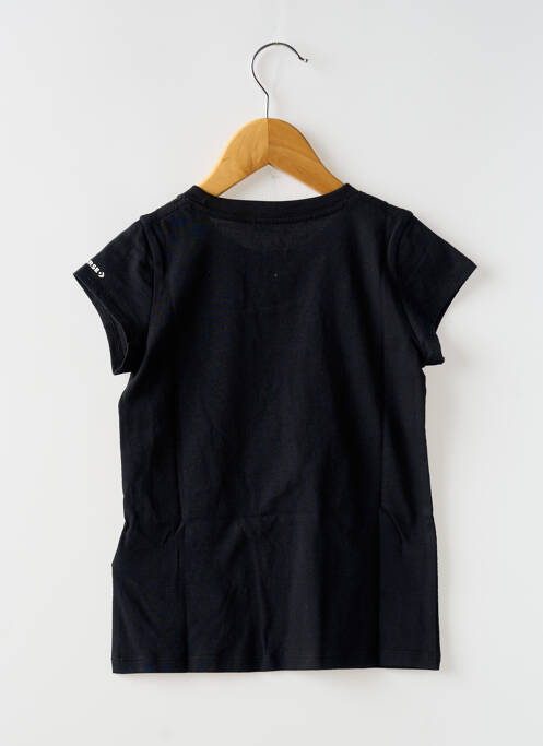 Tricou negru CONVERSE fată