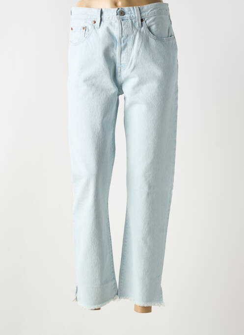 Blugi cu croială dreaptă albastru LEVIS femeie