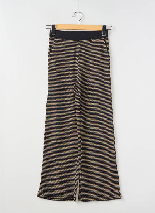 Pantalon larg maro VILA femeie