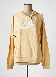Hanorac cu glugă guler rotund bej NIKE femme