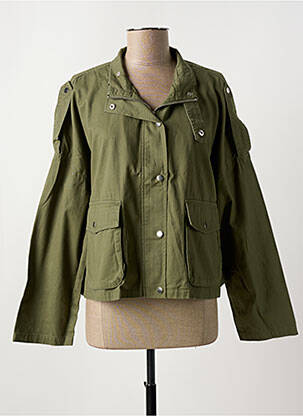 Geacă verde ICHI femeie