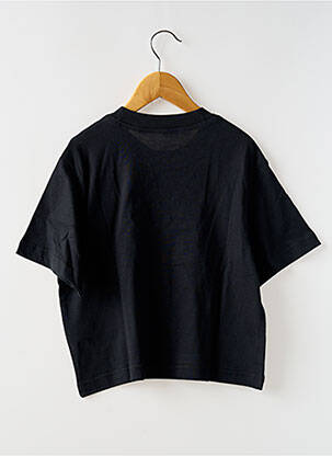 Tricou guler rotund negru NIKE fată