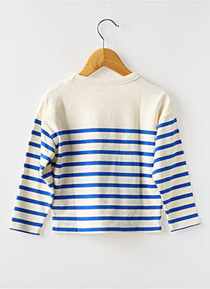 Tricou guler rotund alb MAISON LABICHE copil