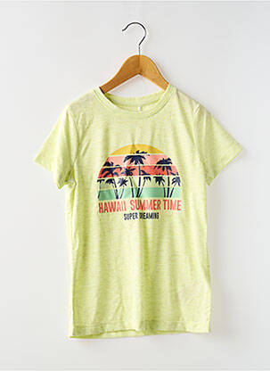 Tricou guler rotund verde NAME IT fată