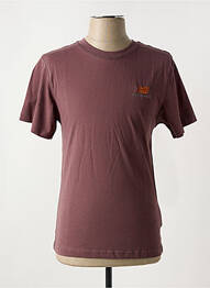 Tricou guler rotund maro NEW BALANCE bărbat