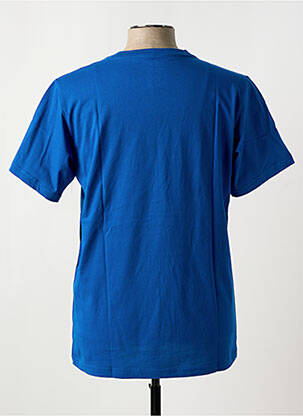 Tricou guler rotund albastru NEW BALANCE bărbat