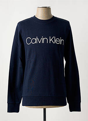 Hanorac guler rotund albastru CALVIN KLEIN bărbat