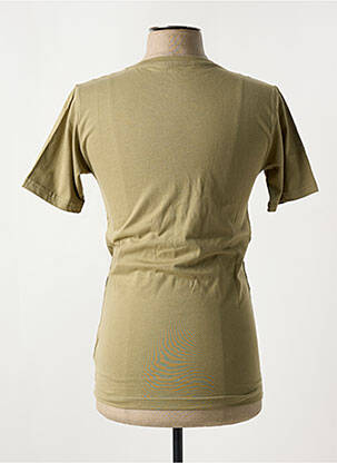 Tricou guler rotund verde NEW BALANCE bărbat