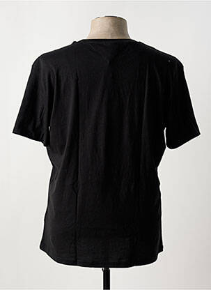 Tricou guler rotund negru TOMMY HILFIGER bărbat