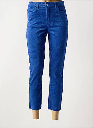 Pantalon slim albastru VERO MODA femeie
