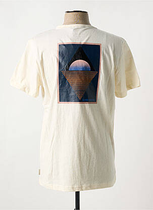 Tricou guler rotund bej BLEND bărbat