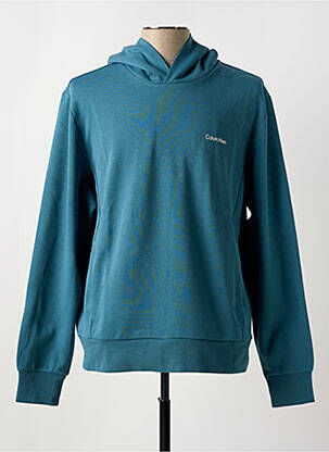 Hanorac cu glugă albastru CALVIN KLEIN bărbat