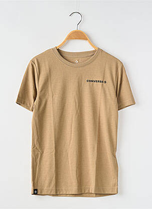 Tricou guler rotund verde CONVERSE băiat