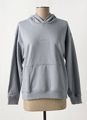 Hanorac cu glugă albastru NEW BALANCE femeie