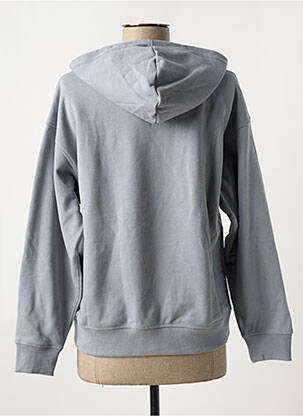 Hanorac cu glugă guler rotund albastru NEW BALANCE femeie