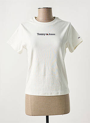 Tricou alb TOMMY HILFIGER femeie