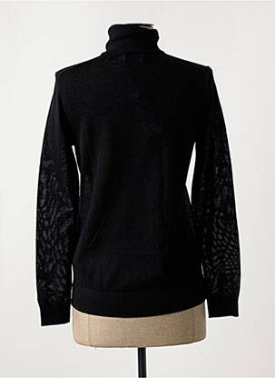 Pulover guler rotund negru CALVIN KLEIN femeie