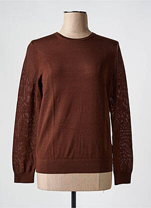 Pulover guler rotund maro CALVIN KLEIN femeie