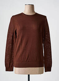 Pulover guler rotund maro CALVIN KLEIN femme