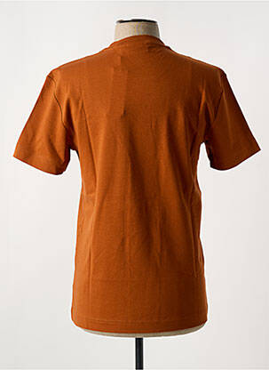 Tricou guler rotund maro CALVIN KLEIN bărbat