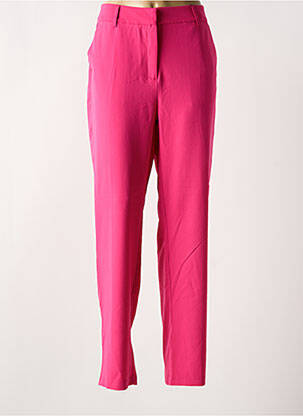 Pantalon drept roz VERO MODA femeie