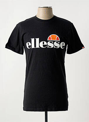 Tricou guler rotund negru ELLESSE bărbat