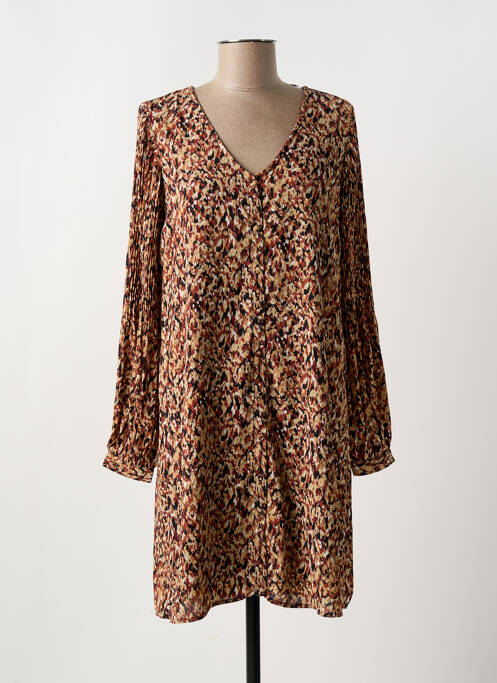 Rochie scurtă maro VERO MODA femeie