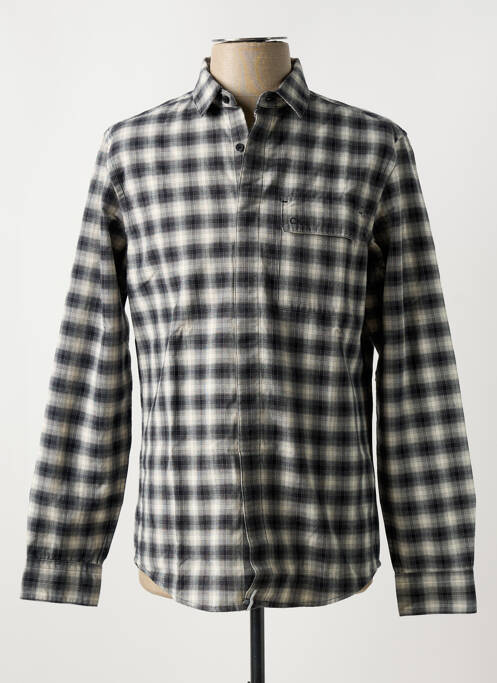 Cămașă cu mâneci lungi negru CALVIN KLEIN bărbat