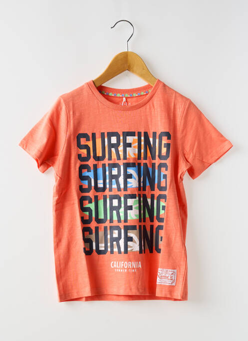 Tricou portocaliu NAME IT băiat