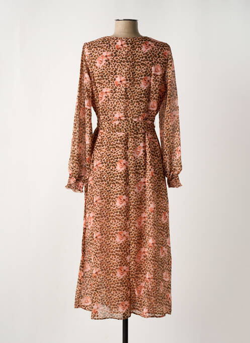 Rochie midi portocaliu VERO MODA femeie