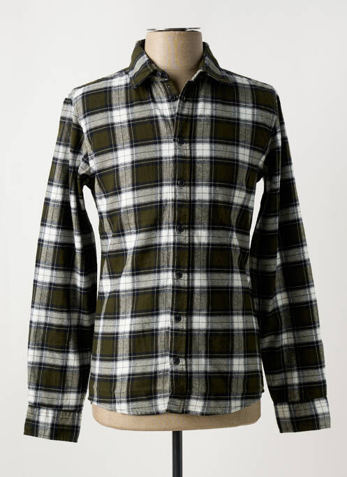 Cămașă cu mâneci lungi verde BLEND bărbat