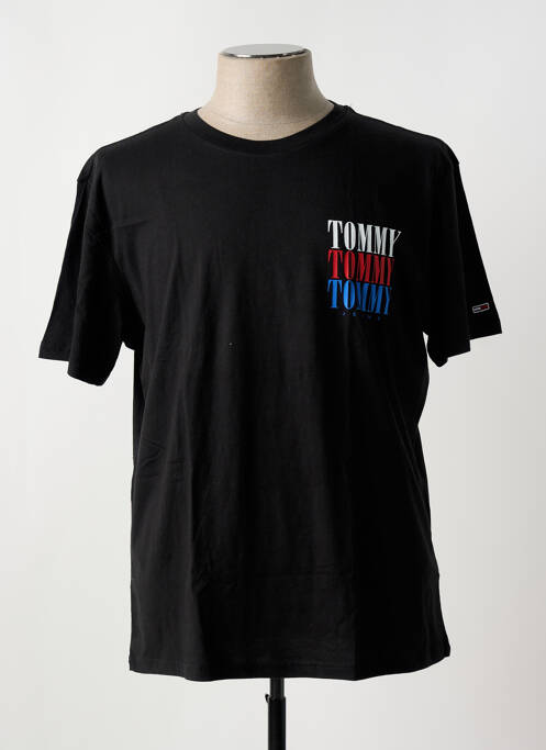 Tricou negru TOMMY HILFIGER bărbat