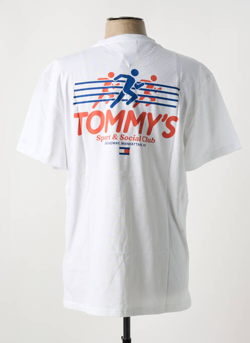 Tricou alb TOMMY HILFIGER bărbat