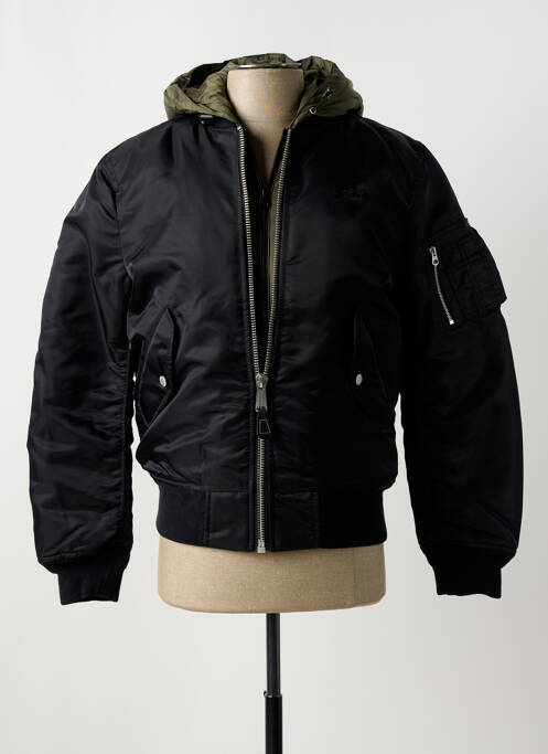 Jachete casual negru SCHOTT bărbat