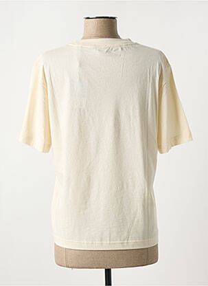 Tricou guler rotund alb GANT femeie