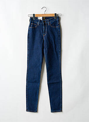 Blugi cu croială slim albastru LEE femeie